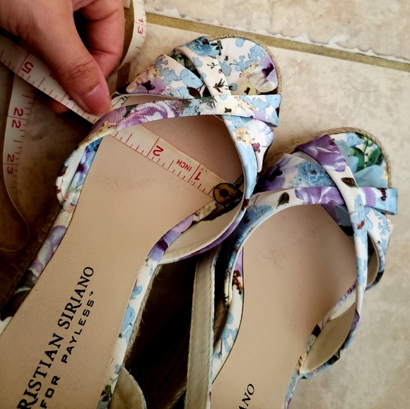 Christian Siriano Floral Wedges - Picture 6 of 8